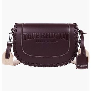 True Religion Women's Dark Brown Crossbody Bag